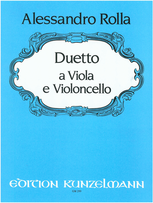 Book cover for Duo for viola and cello