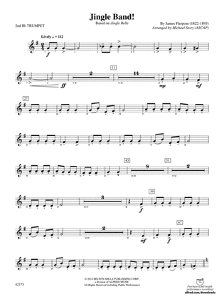 Book cover for Jingle Band!: 2nd B-flat Trumpet