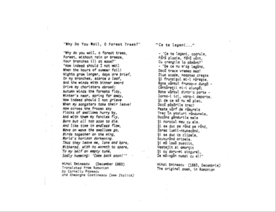 [Costinescu] Why do you Wail.../Ce te legeni Soprano Voice scores gallery preview page 5