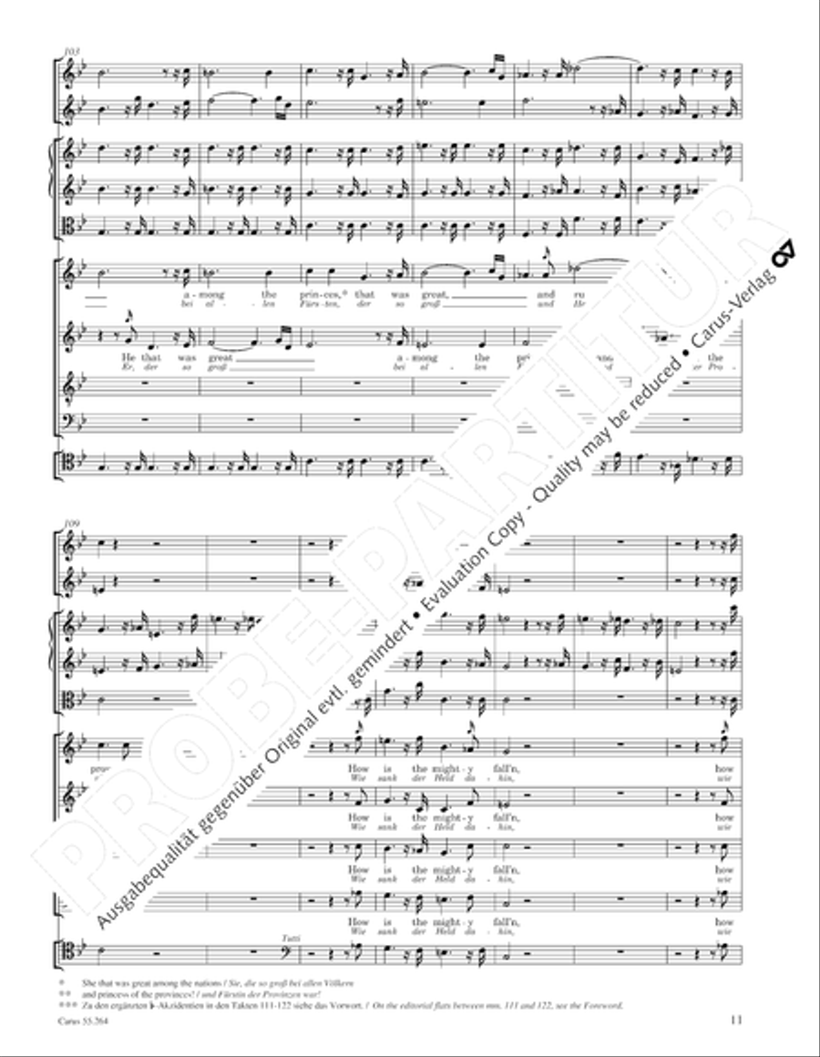 Israel in Egypt - Part I Israel in Egypt - Part I 4-Part scores gallery preview page 23