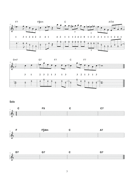 Modern Guitar Method, Jammin the Blues #3 image number null