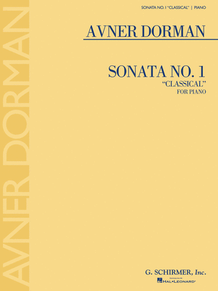 Book cover for Sonata No. 1 Classical