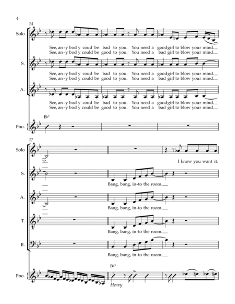 Bang Bang (Rap Version) Bang Bang (Rap Version) Divisi scores gallery preview page 4