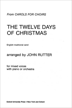 Book cover for The Twelve days of Christmas