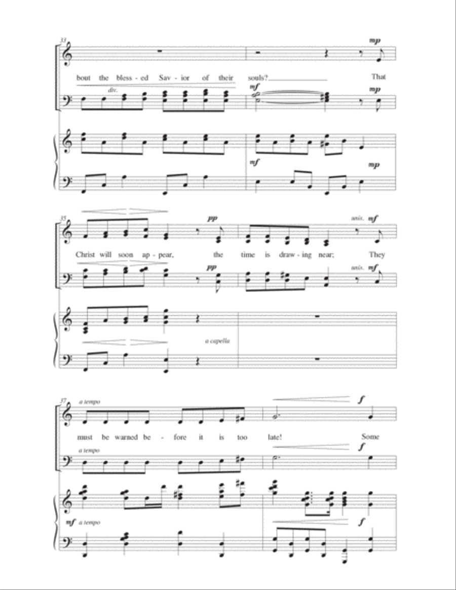 Before It's Too Late 4-Part scores gallery preview page 5