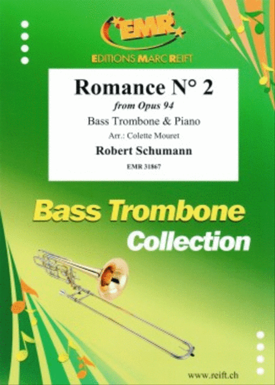 Romance No. 2 Romance No. 2 Bass Trombone scores gallery preview page 1