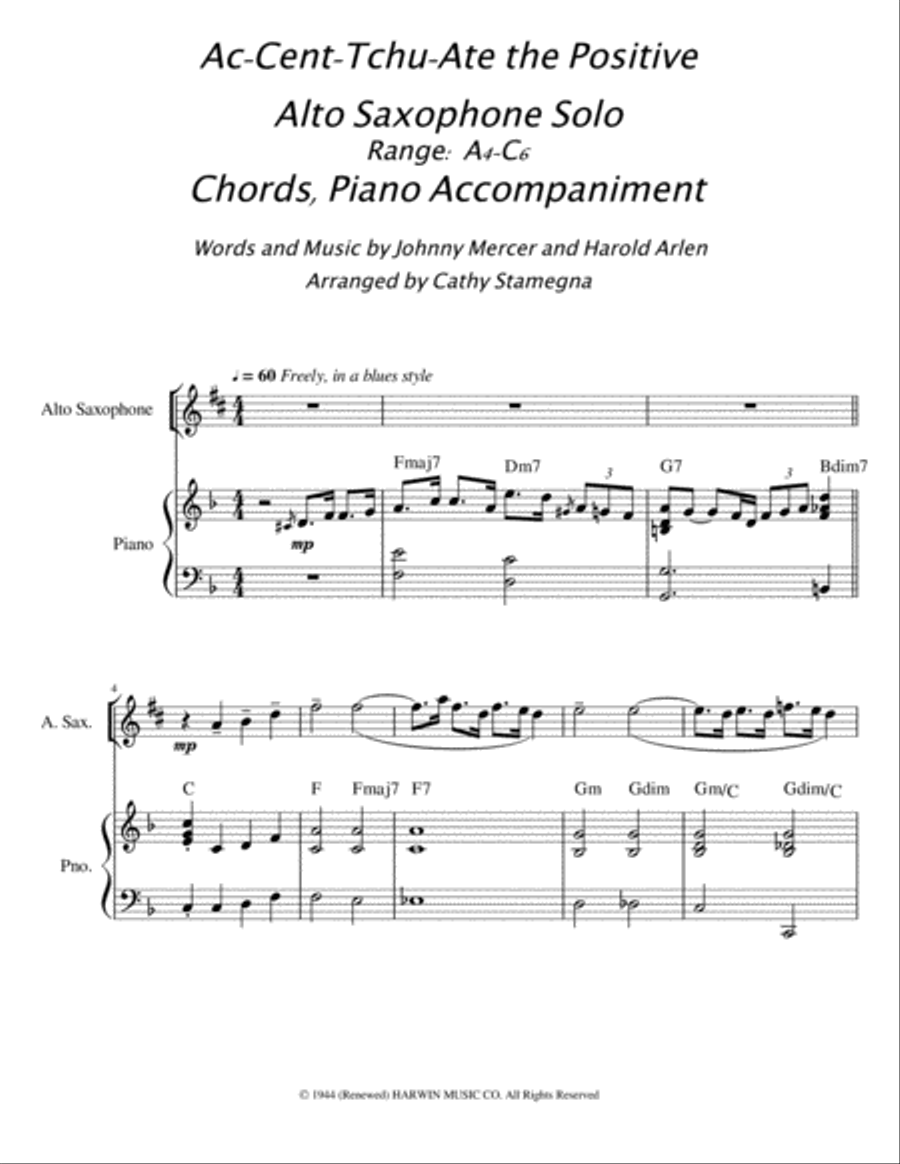 Ac-cent-tchu-ate The Positive Large Ensemble scores gallery preview page 2