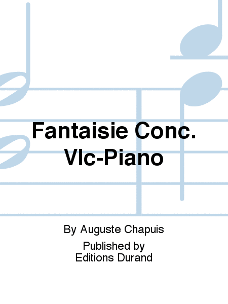 Fantaisie Conc. Vlc-Piano