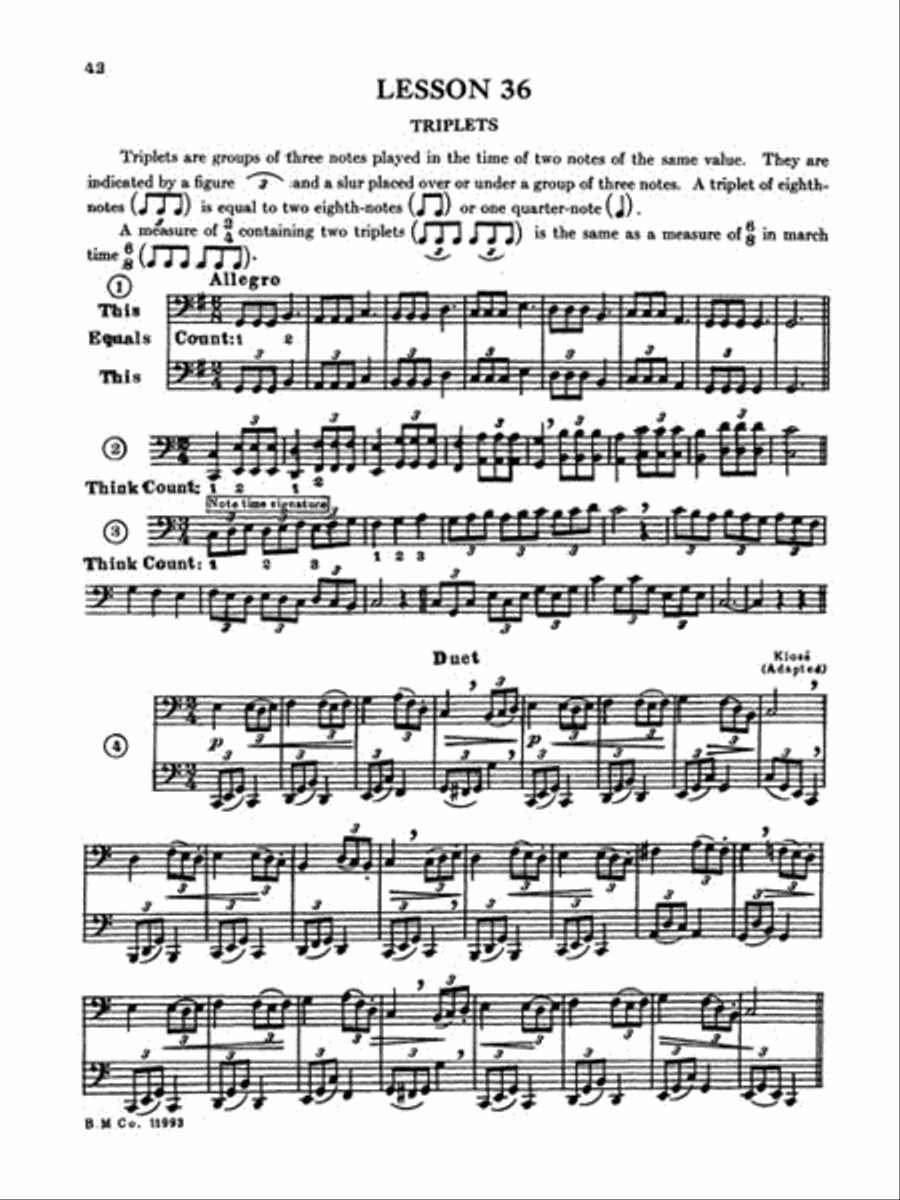 A Tune a Day – Bassoon Concert Band Methods scores gallery preview page 3