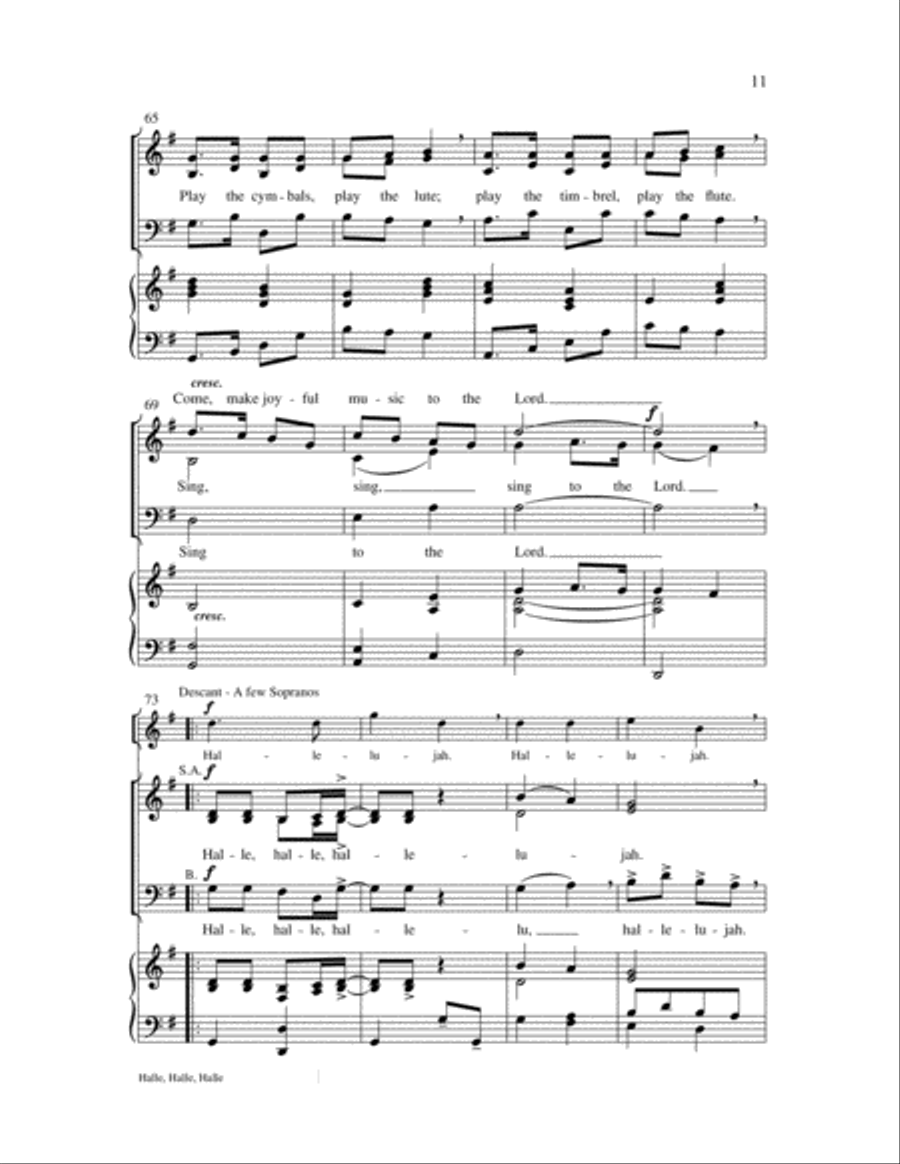 Easy Anthems, Vol. 2 Easy Anthems, Vol. 2 3-Part scores gallery preview page 14