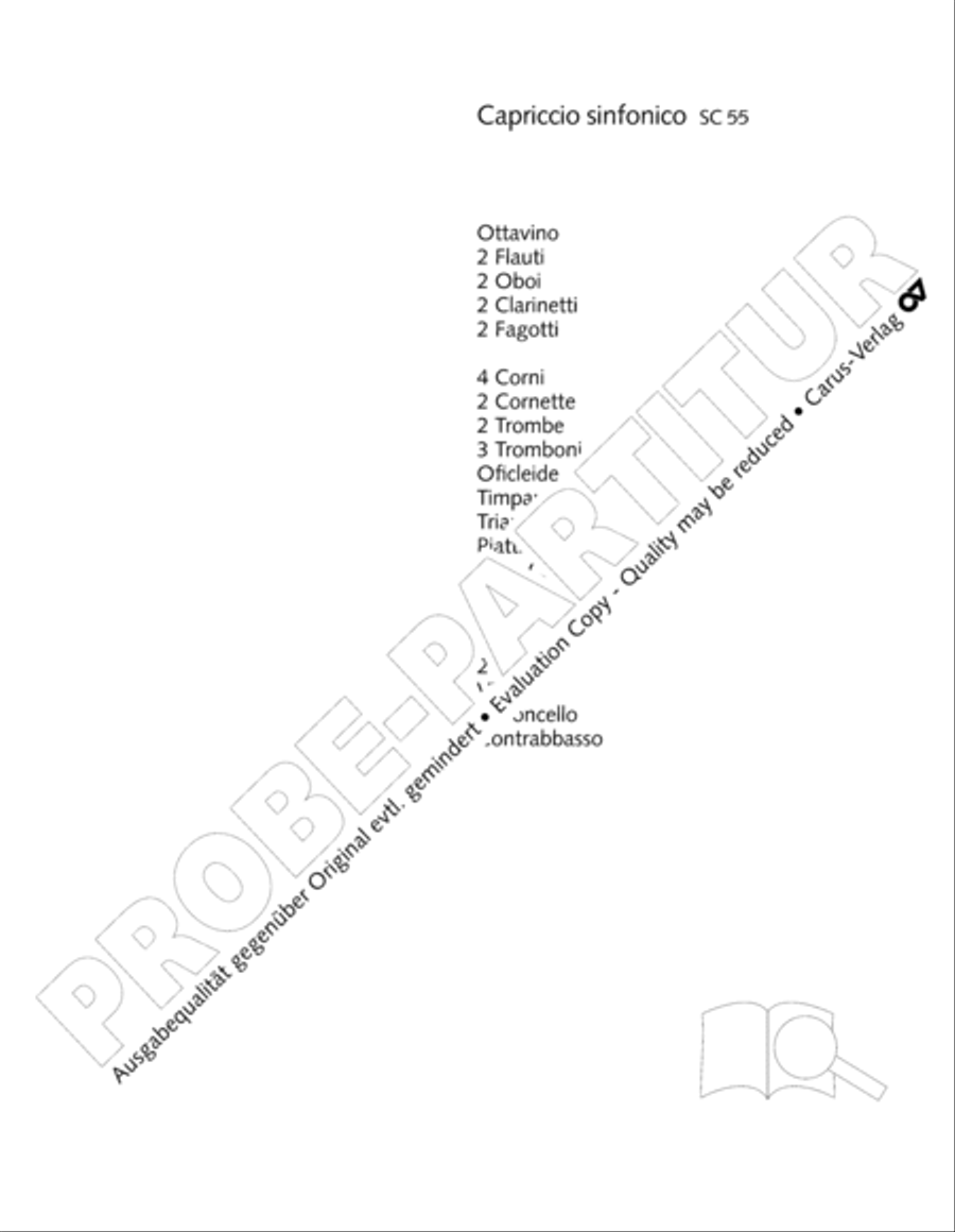 Edizione Nazionale delle Opere di Giacomo Puccini. II. Instrumental music; 1. Works for orchestra (vol. II/1) Score scores gallery preview page 122