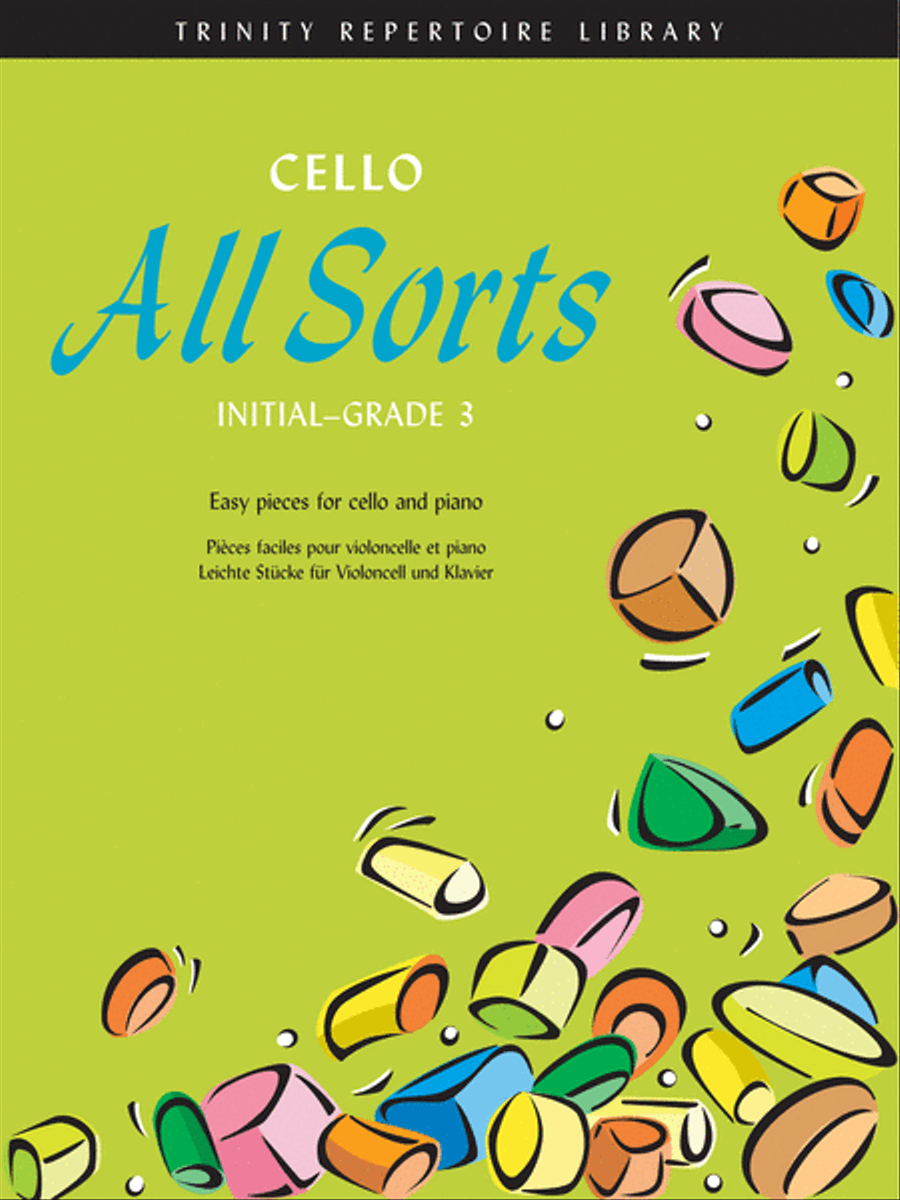 Cello All Sorts Initial-Grade 3 Piano Accompaniment scores gallery preview page 1