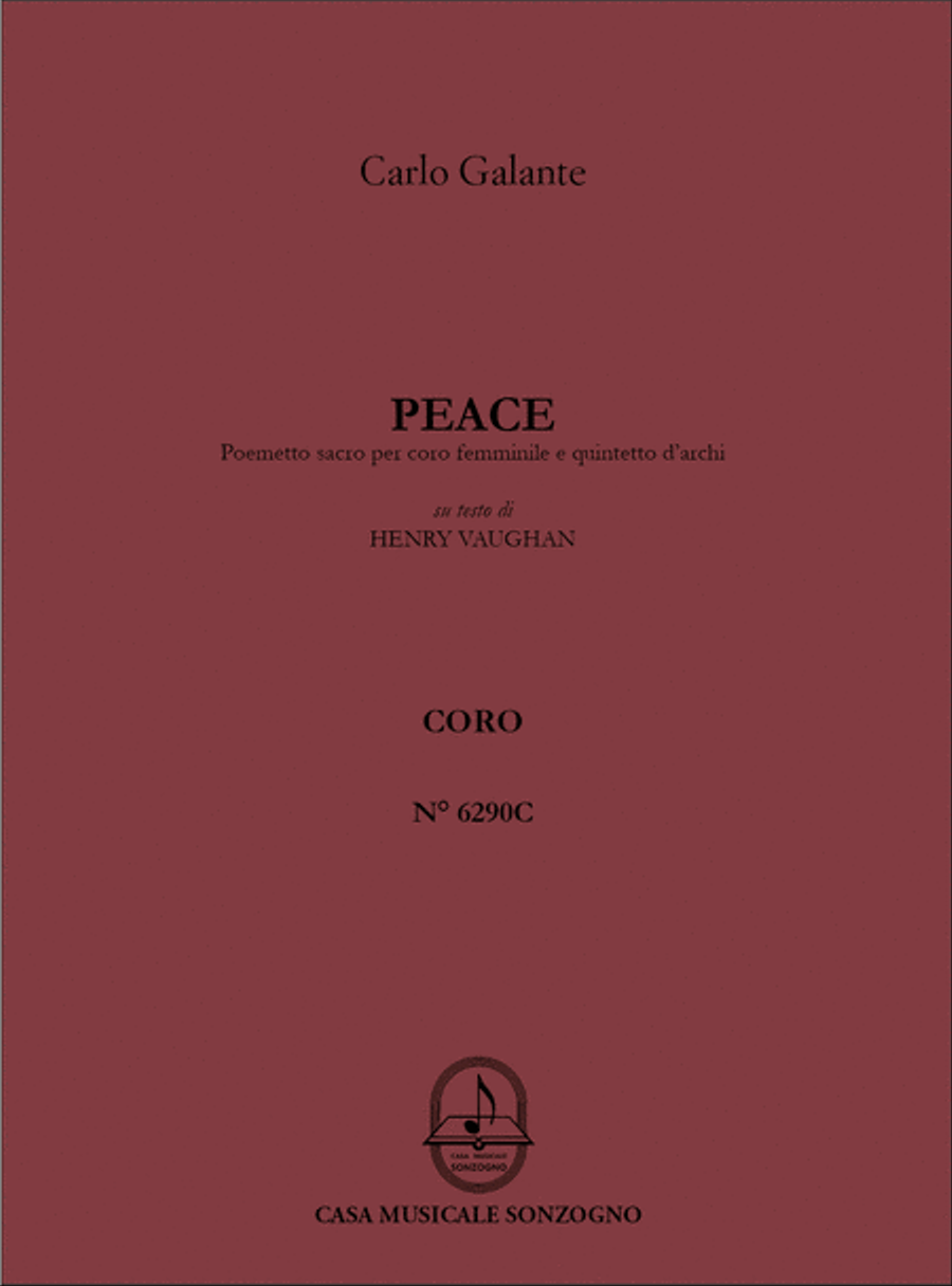 Peace Women's Choir scores gallery preview page 1