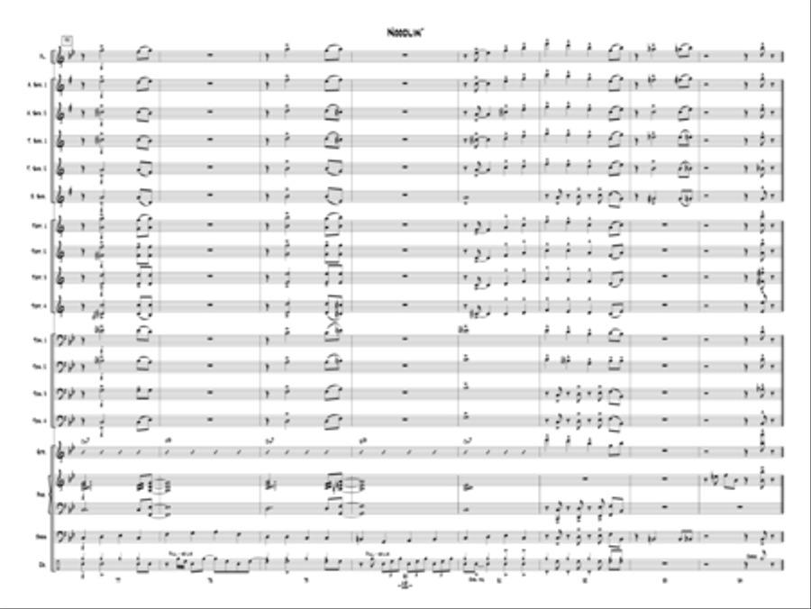 Noodlin' Jazz Ensemble scores gallery preview page 11