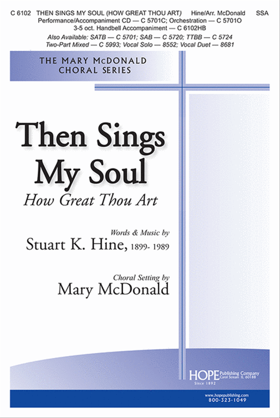 Then Sings My Soul SSA scores gallery preview page 1