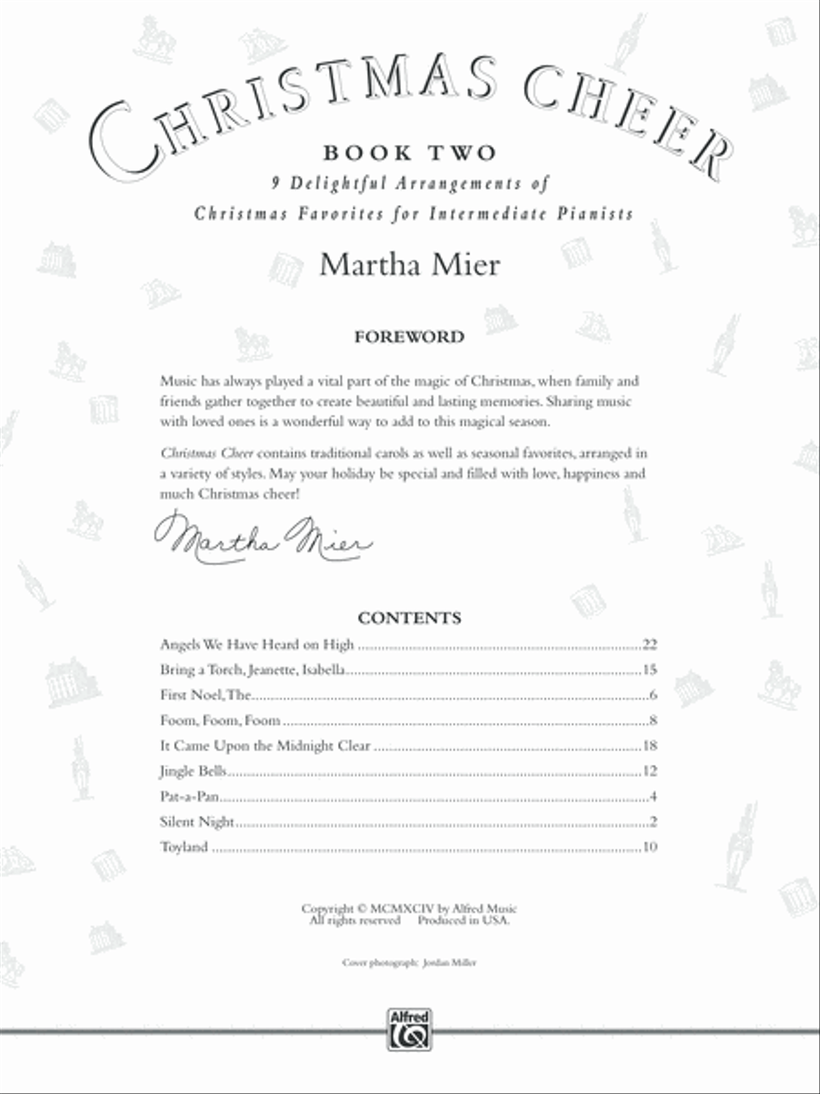 Christmas Cheer, Book 2 Piano Solo scores gallery preview page 2