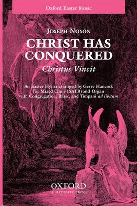 Christ has conquered (Christus Vincit)