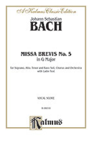 Missa Brevis in G Major