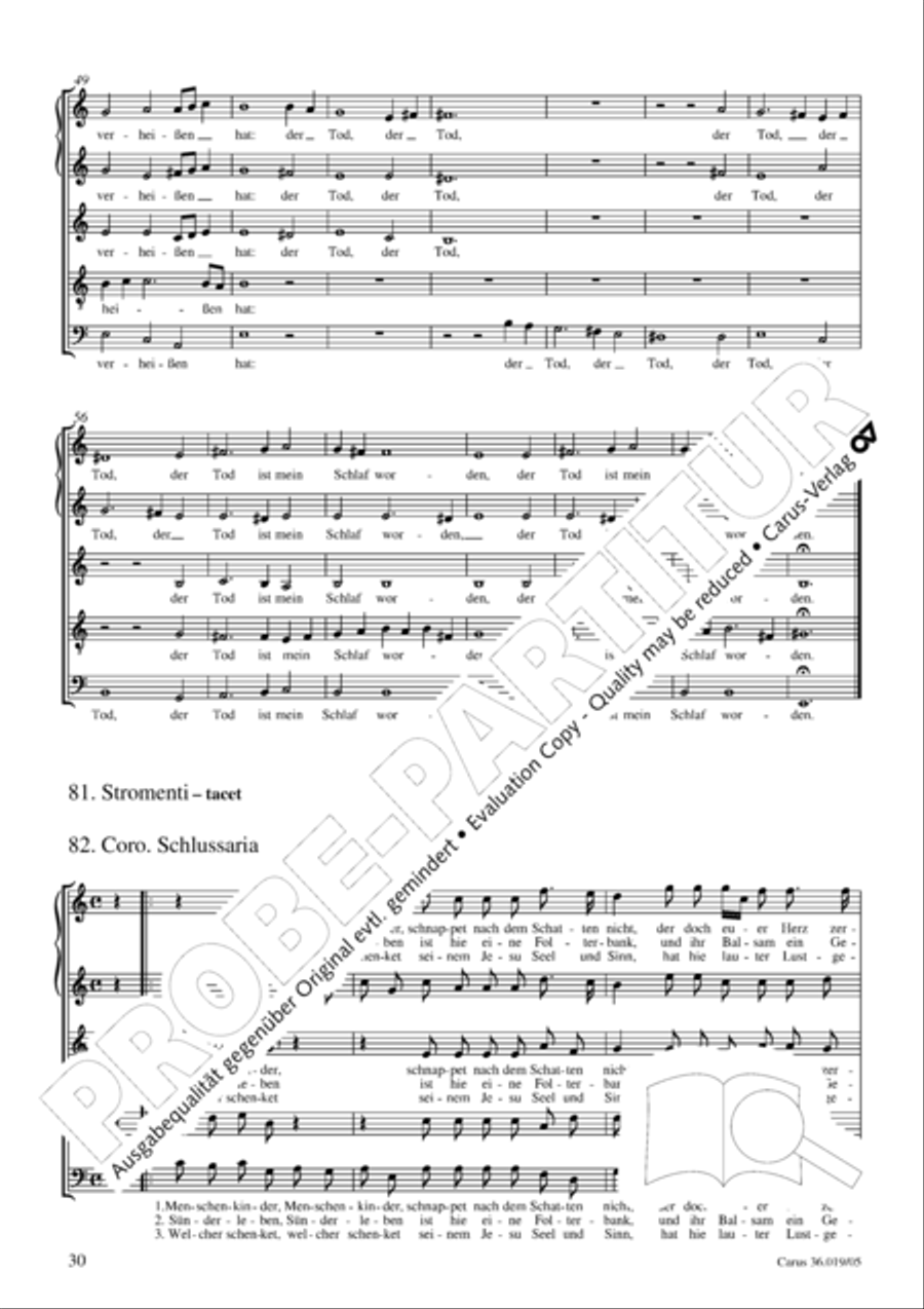 Last Judgment (Das jungste Gericht) SSATB scores gallery preview page 30