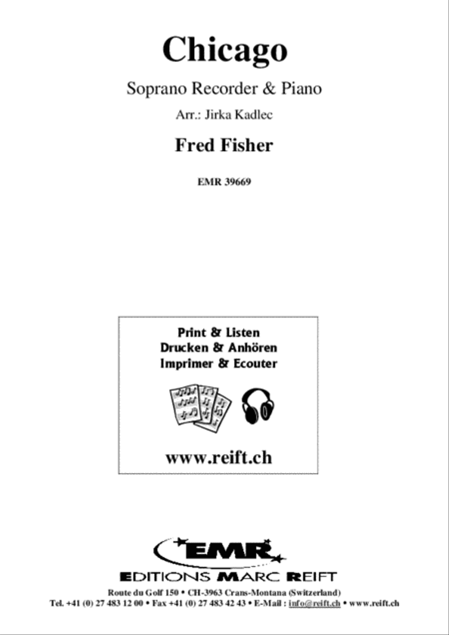 Chicago Chicago Soprano Recorder scores gallery preview page 2