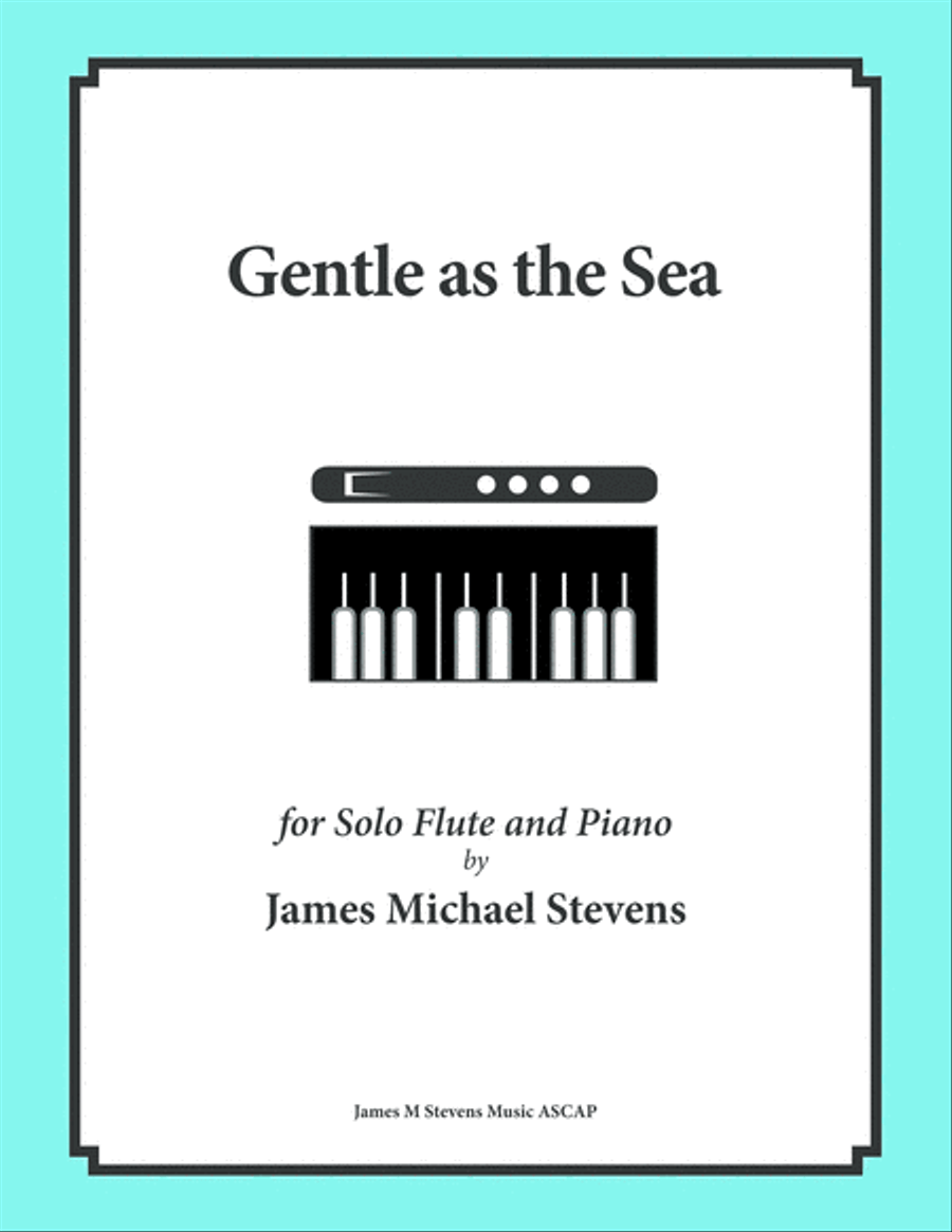 Gentle as the Sea - Flute & Piano Flute Solo scores gallery preview page 1