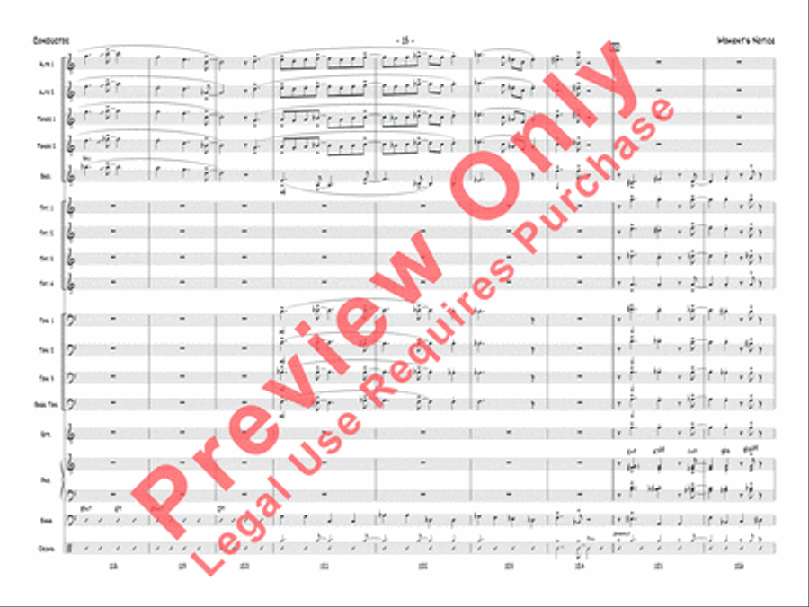 Moment's Notice Jazz Ensemble scores gallery preview page 16