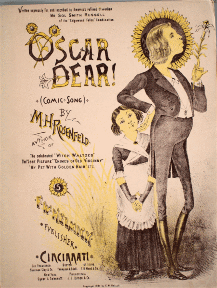 Oscar Dear! (Comic Song) Voice Solo scores gallery preview page 1