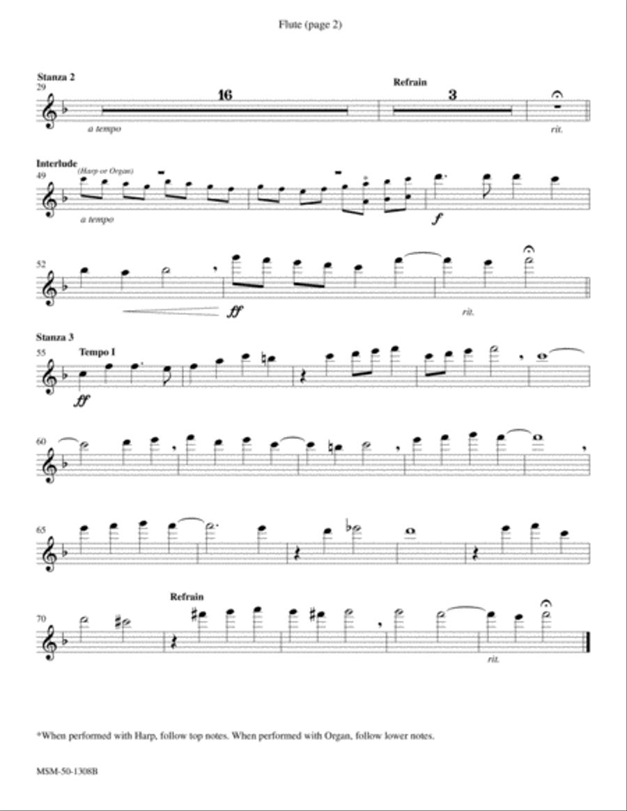 Hark! The Herald Angels Sing Choir scores gallery preview page 2