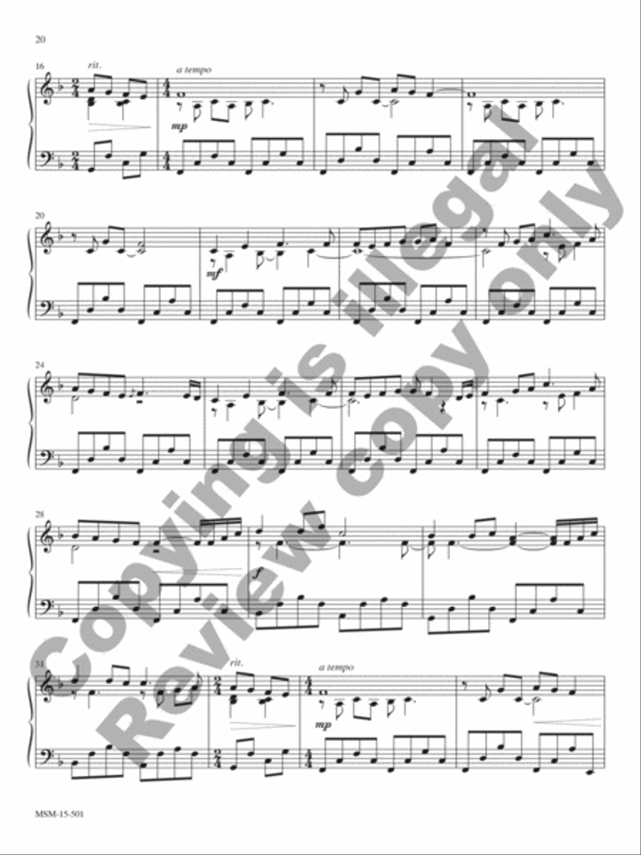 Wintertide Piano Solo scores gallery preview page 11