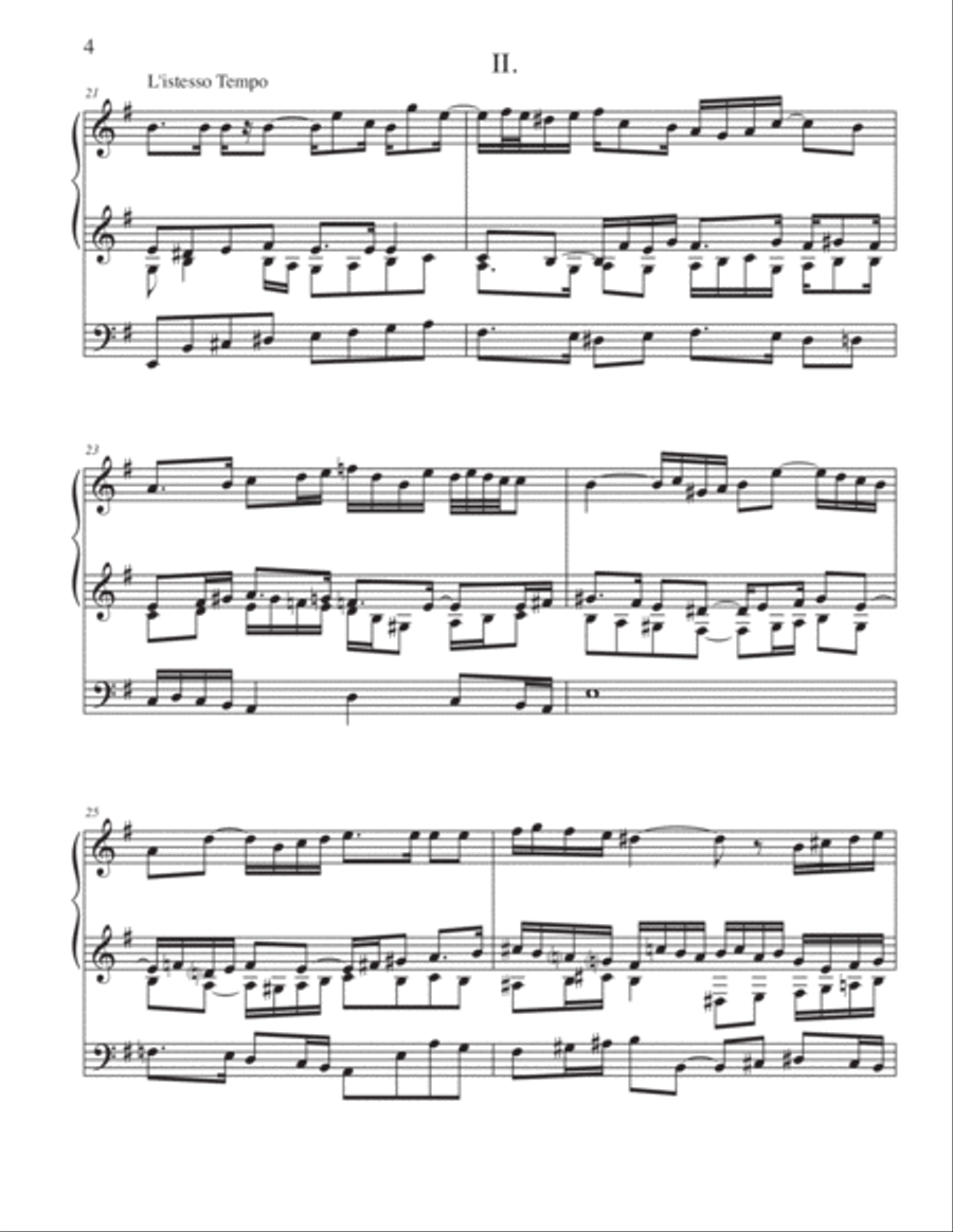 Two Classic Chorales for Organ Organ Solo scores gallery preview page 4
