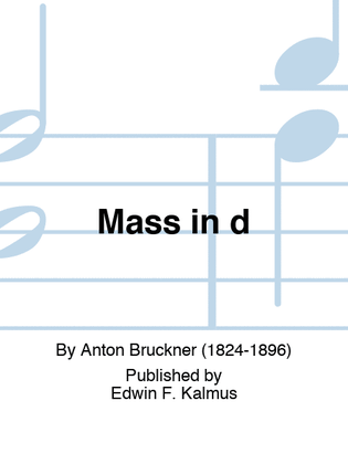 Book cover for Mass in d