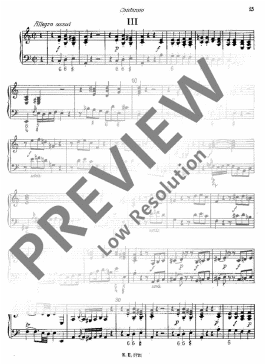 Concerto A minor Piano and Keyboard scores gallery preview page 14