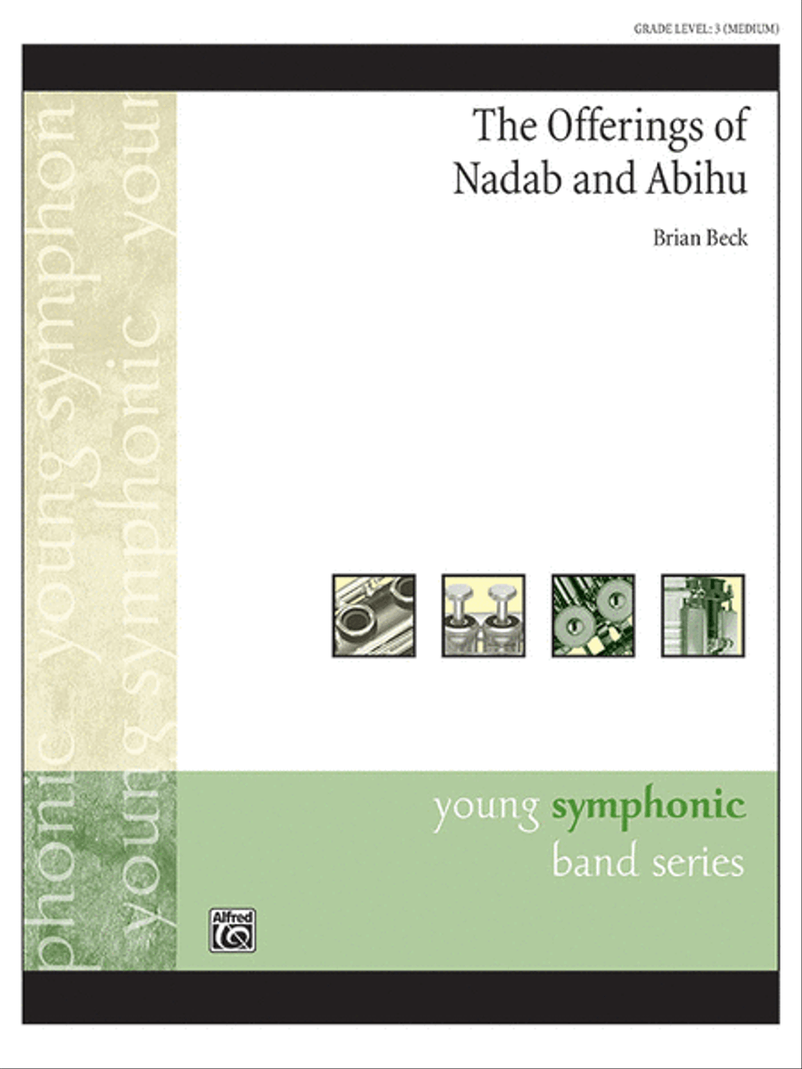 The Offerings of Nadab and Abihu Concert Band scores gallery preview page 1