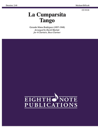 Book cover for La Cumparsita Tango