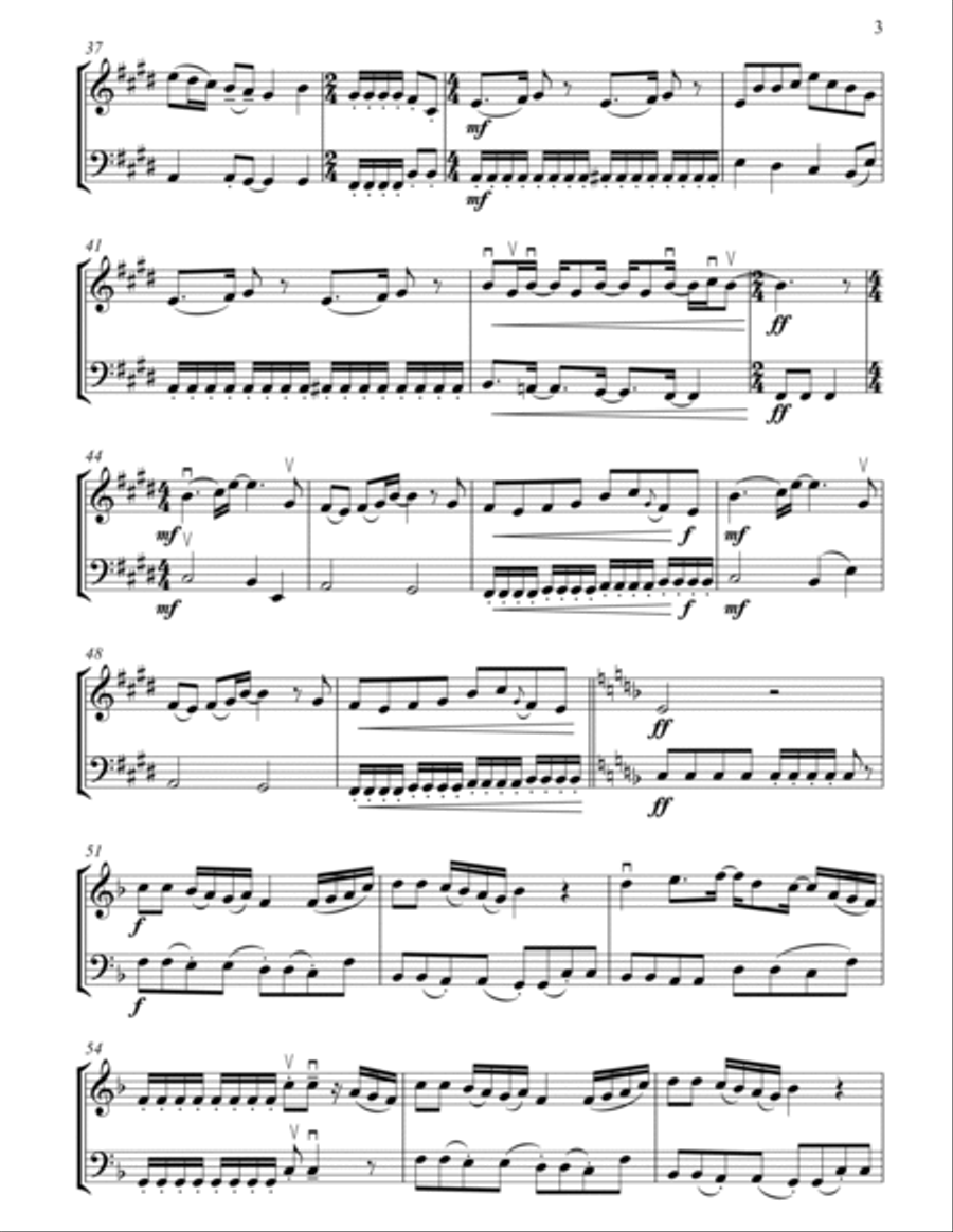 Doraemon String Duet scores gallery preview page 3