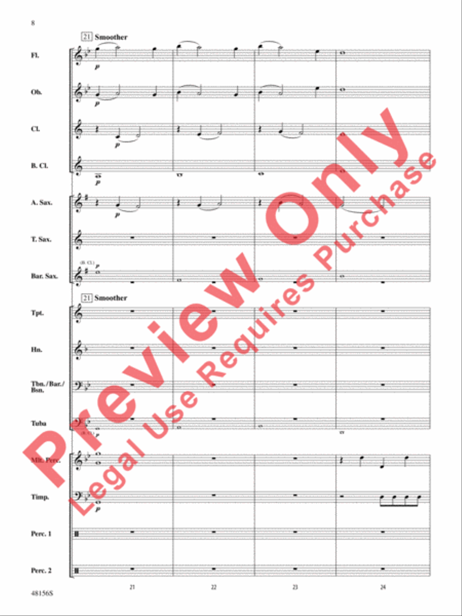 Vulcan's Forge Concert Band scores gallery preview page 9