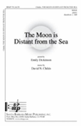 Book cover for The Moon is Distant from the Sea - SSAA Octavo