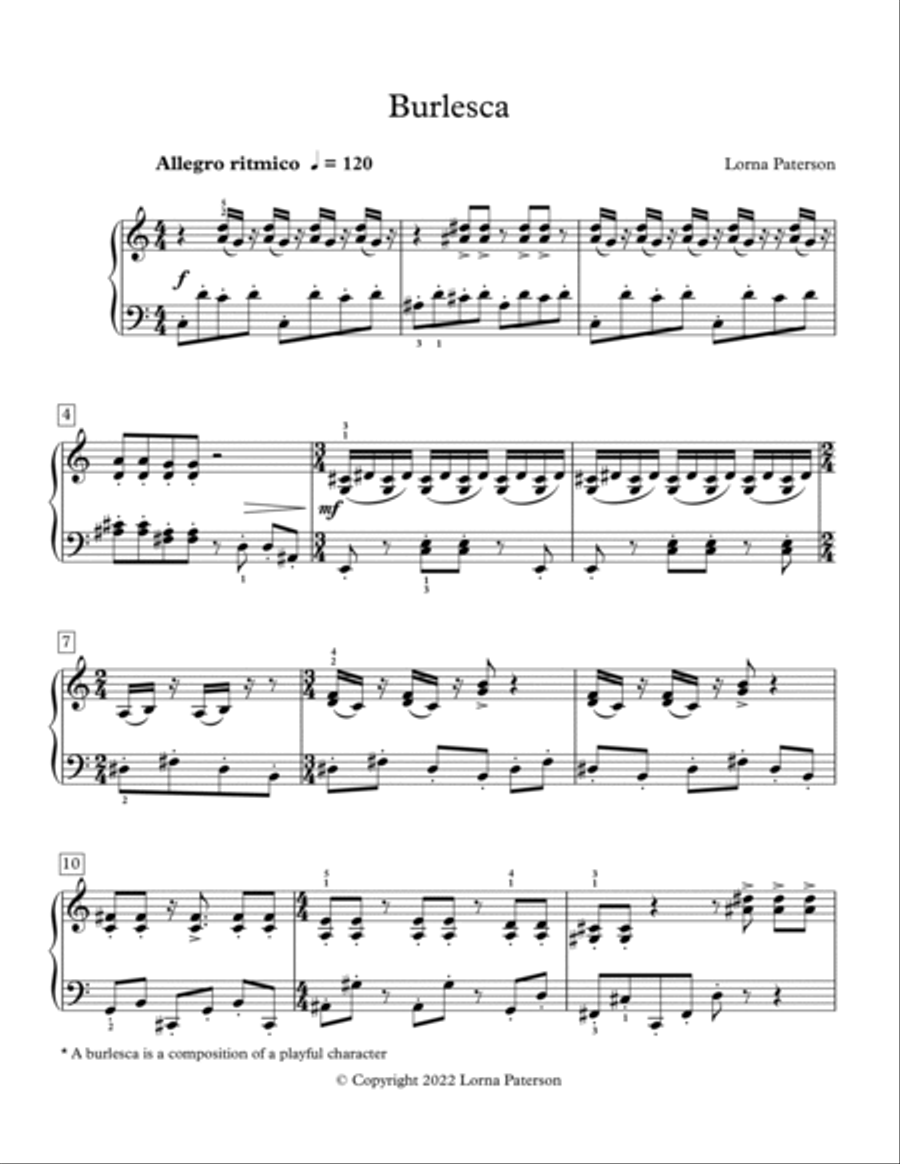Burlesca Burlesca Piano Method scores gallery preview page 2