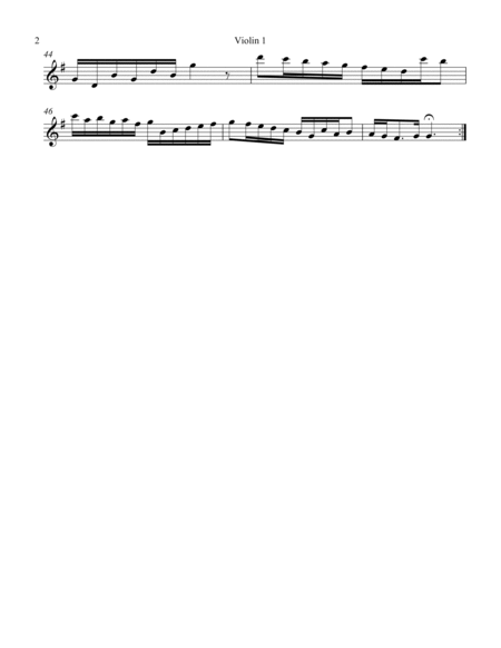 Concerto Grosso Op. 6 #1 Movement V