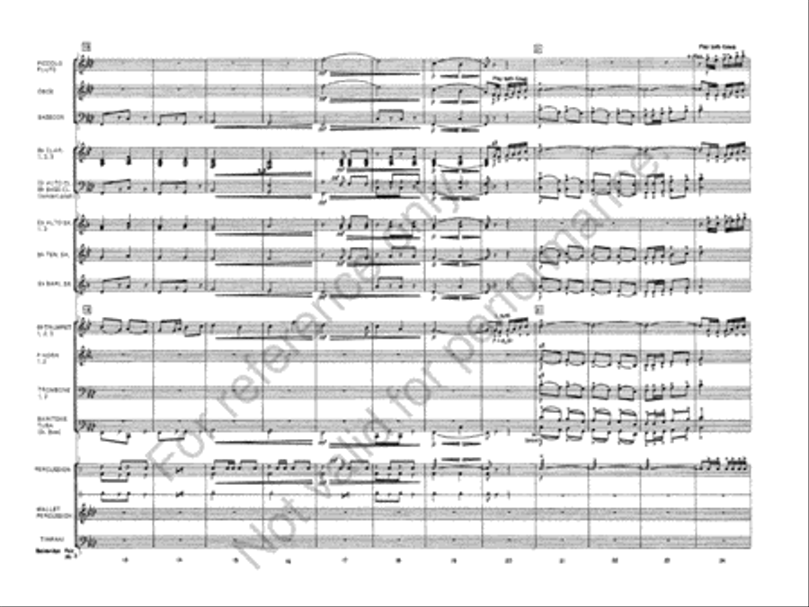 Bainbridge Fair Bainbridge Fair Concert Band scores gallery preview page 4