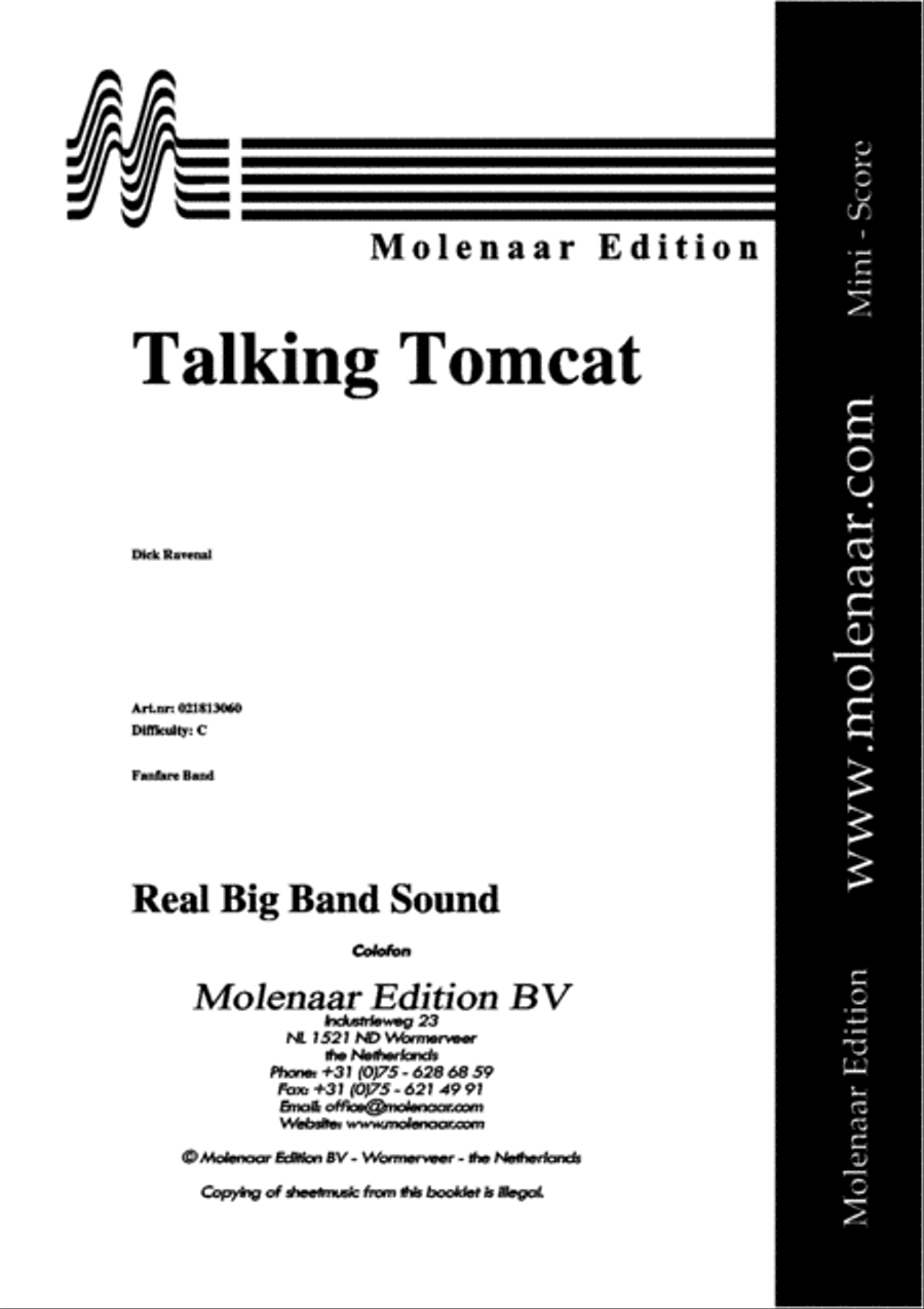 Talking Tomcat Big Band scores gallery preview page 2