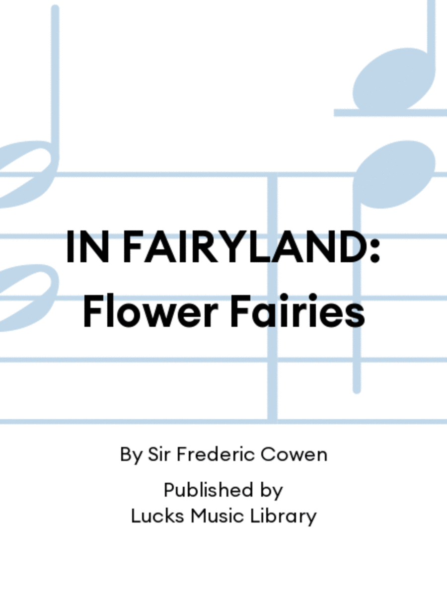 IN FAIRYLAND: Flower Fairies Score scores gallery preview page 1
