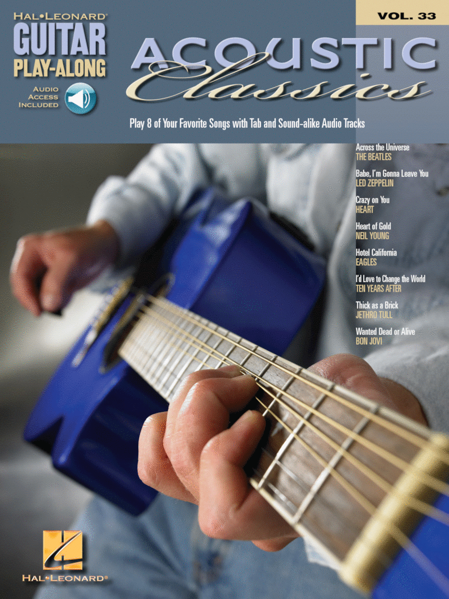 Acoustic Classics Acoustic Guitar scores gallery preview page 1