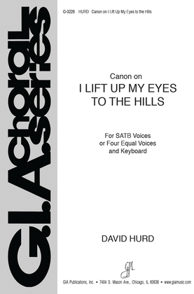 Book cover for Canon on I Lift Up My Eyes to the Hills