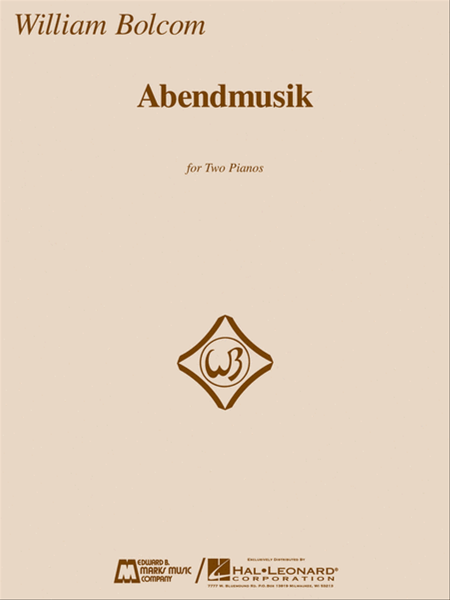 Abendmusik Abendmusik Piano Duet scores gallery preview page 1