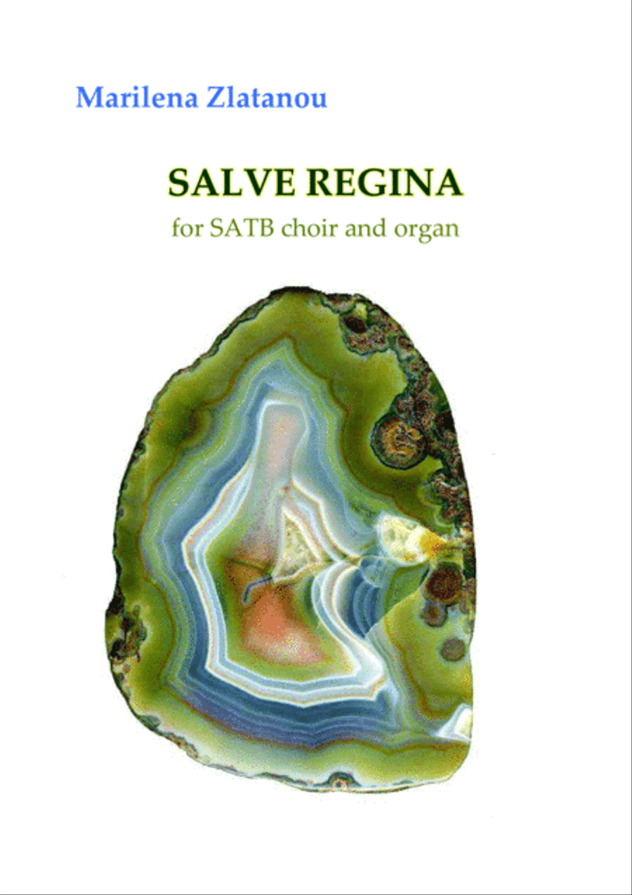 SALVE REGINA for SATB choir and organ 4-Part scores gallery preview page 1