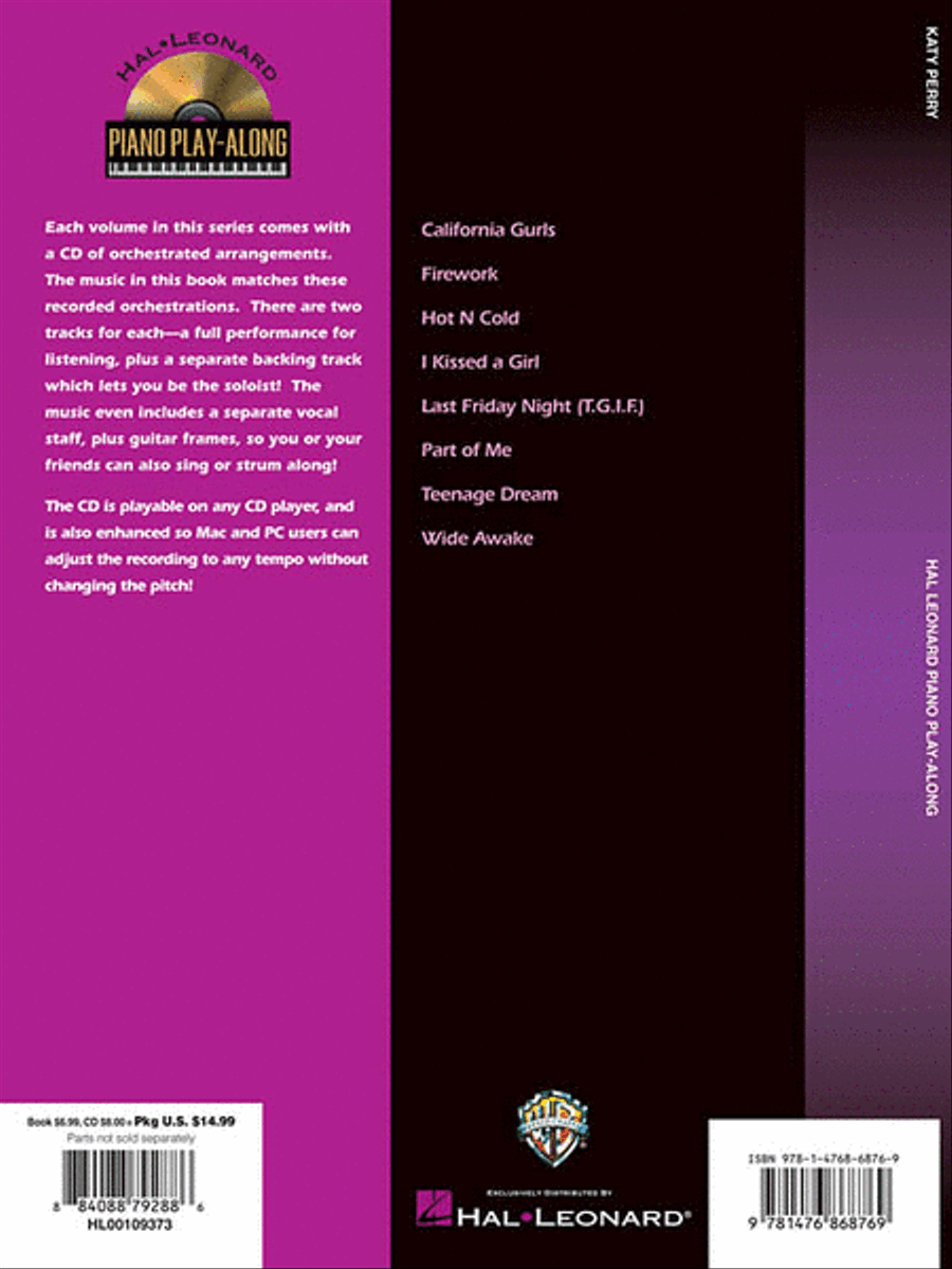 Katy Perry Katy Perry Piano, Vocal, Guitar scores gallery preview page 2