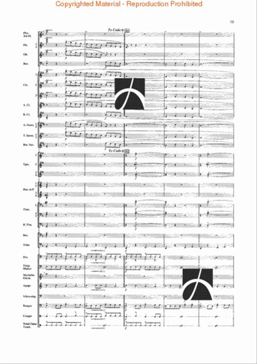 Jungle Fantasy Jungle Fantasy Concert Band scores gallery preview page 16