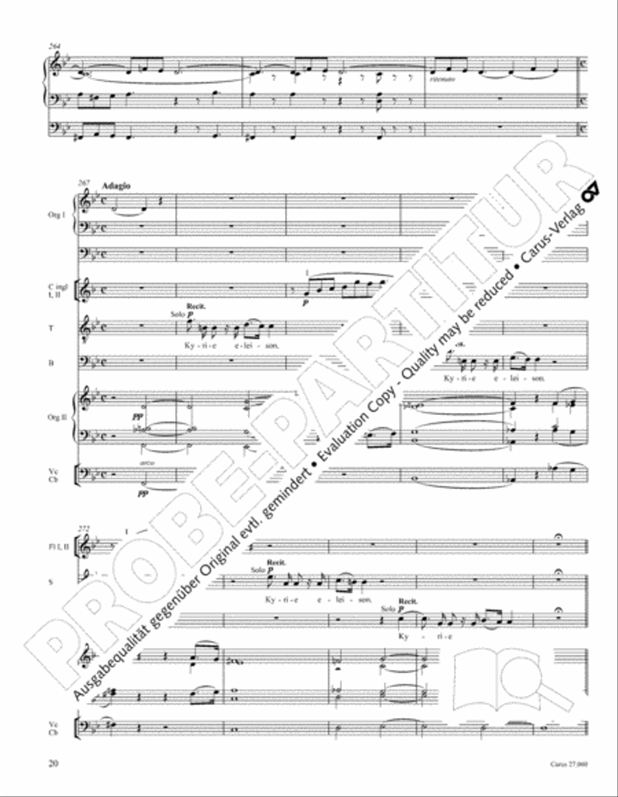 Messe a quatre voix 4-Part scores gallery preview page 31