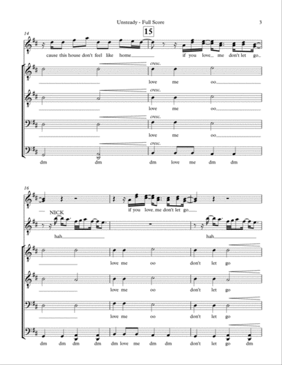 Unsteady TTBB scores gallery preview page 3